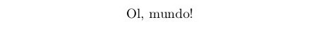 Problema da encoding no LaTeX